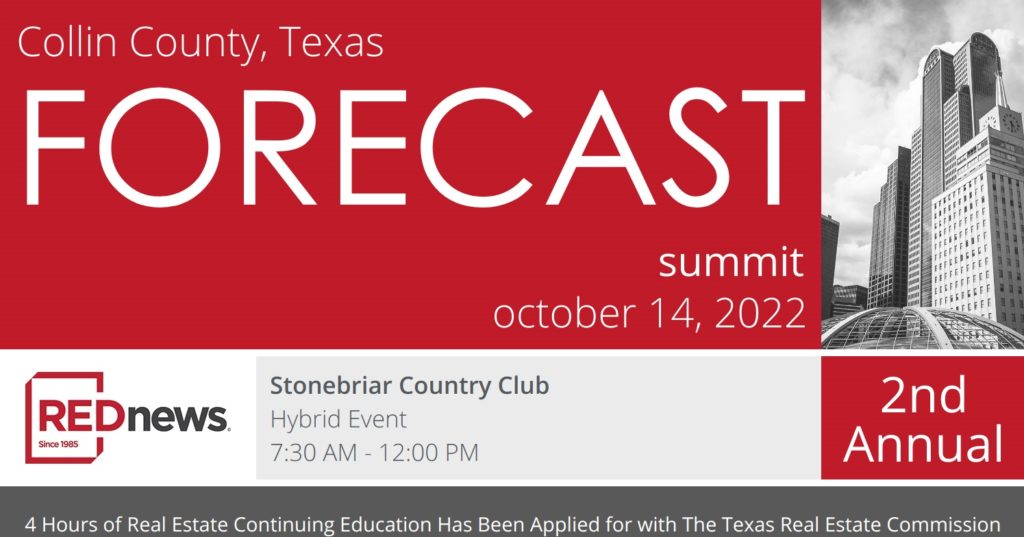 Collin Count Texas Forecast summit Super Dave Quinn with TexasEDC will be speaking on Oct 14 at Stonebriar Country Club